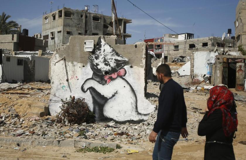 Banksy in gaza cats.jpg